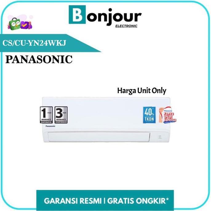 AC PANASONIC CSCUYN24WKJ I CS/CU-YN24WKJ I PANASONIC AC 2.5 PK STANDAR