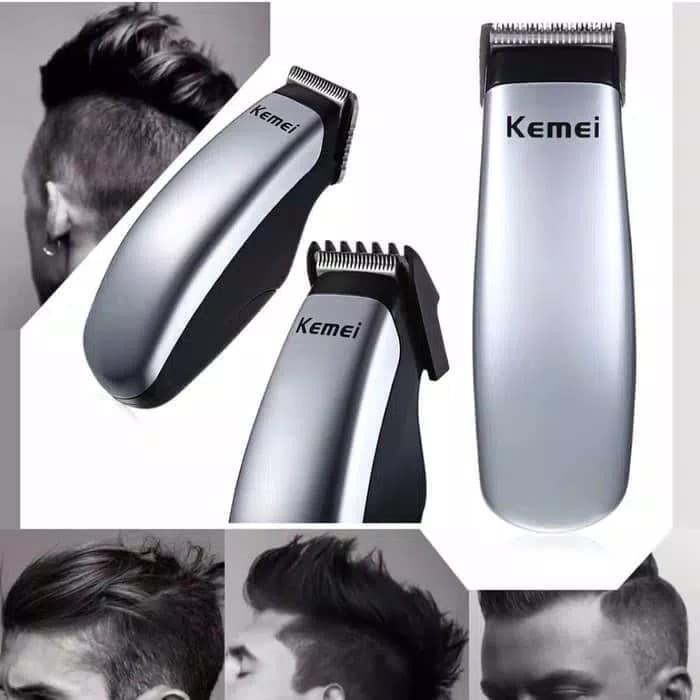 Kemei 666 Mesin Cukur Rambut Mini Alat Cukur Kumis Jenggot