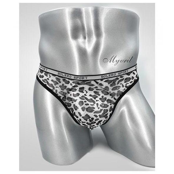 DR253 >> Celana Dalam Pria Sexy Motif Thong Mini Transparan G String Pria y0550