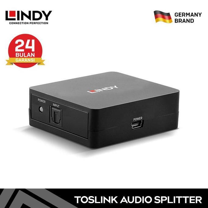 Splitter Audio Digital LINDY 3 Port TOSlink Optical