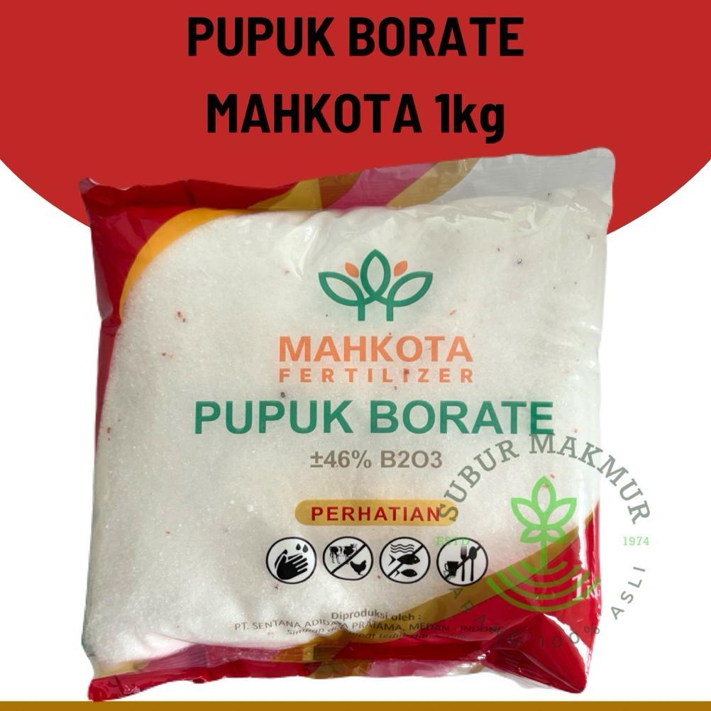 Promo Cod Pupuk Borate Mahkota 1Kg (Kemasan Pabrik) Tanaman Sawit Tanaman Sayur Tanaman Buah ><