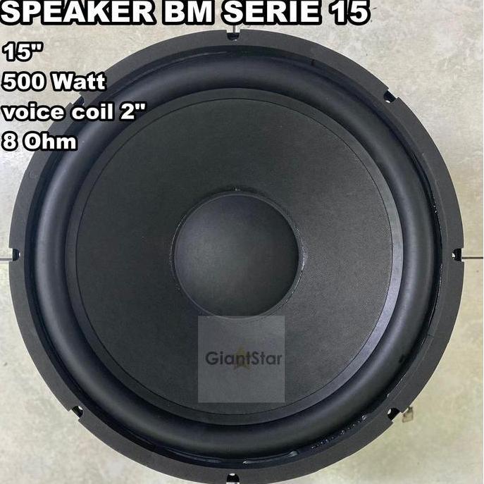 Promo Speaker Woofer Bm15 Model Bmb 15Inch 15In 500 Watt Speaker Double Magnet 15 Inch