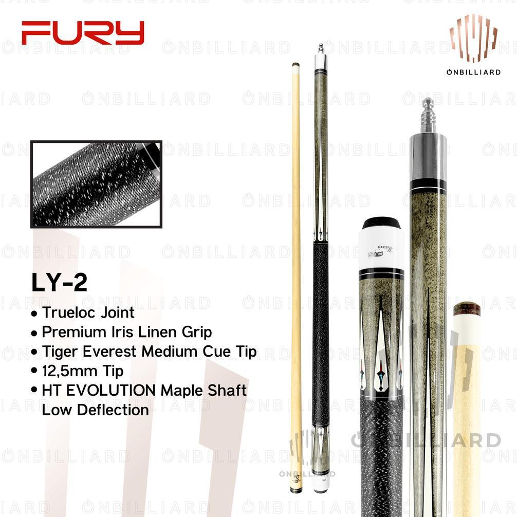 big promo fury ly series cue stick stik play billiard biliar biliyar fury