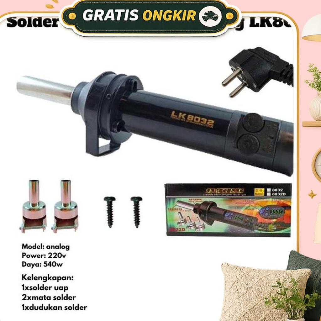 Solder Uap Analog Lion King Lk8032 Solder Uap Portable Lk 8032