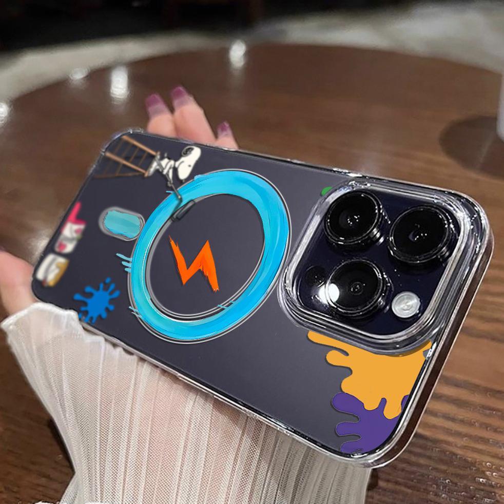 NEW DEALS Magnetic Wireless Charger Case Hp Untuk IPhone 11 12 13 14 15 16 Pro Max IPhone 13 Magsafe