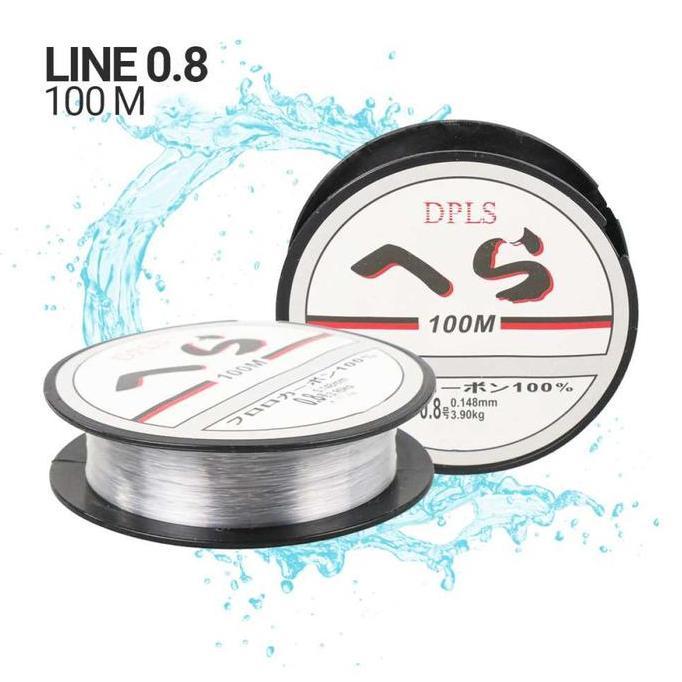Senar Benang Tali Pancing Nylon 100 Meter - FM1014 (TERBAIK) (TERBARU) (TERMURAH)