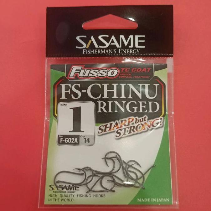 Kail Pancing Sasame Chinu Ringed Fusso F-602A TC Coat Hooks Japan (TERBAIK) (TERBARU) (TERMURAH)