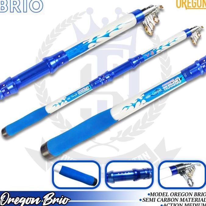 Joran Pancing Antena Oregon Brio Kuat Untuk Danau Waduk Sungai Laut (TERBAIK) (TERBARU) (TERMURAH)
