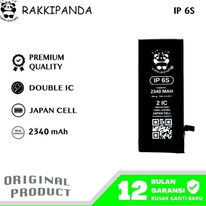RakkiPanda Compatible With iPhone 6S Batre Batrai Baterai Battery