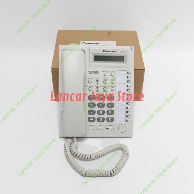 Telepon Key Panasonic KX-T7730 Telpon Kabel Panasonic KX-T7730 Lcd