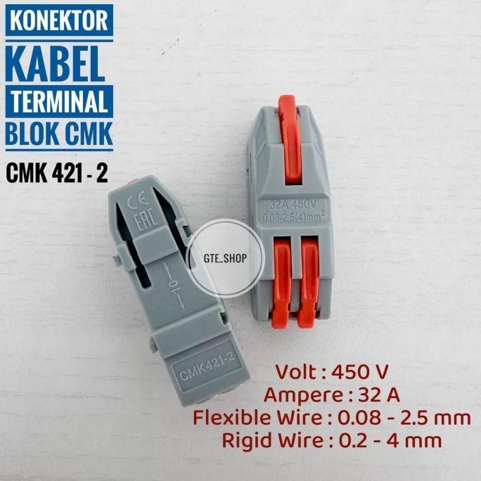 Connector Terminal CMK Konektor Kabel WAGO Konektor Kabel Listrik