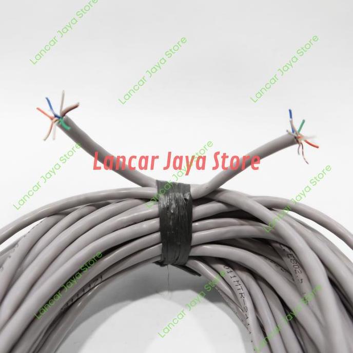 Kabel Abu Isi 8 / Kabel Intercom / Kabel Telepon Meteran