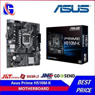 Mainboard Asus Prime H510M-K mATX LGA1200 - Asus H510M-K - Asus H510MK