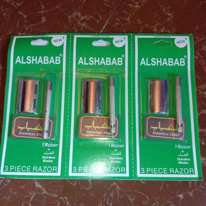 alat cukur kumis / jenggot original Al shabab 6pcs
