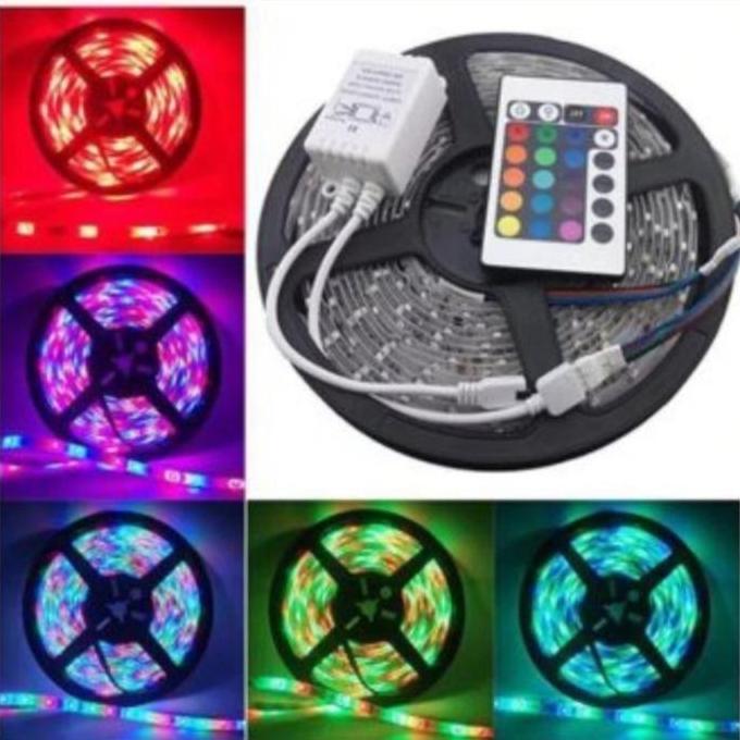 lampu selang led strip 5050 rgb warna warni dekorasi tiktok tumblr led