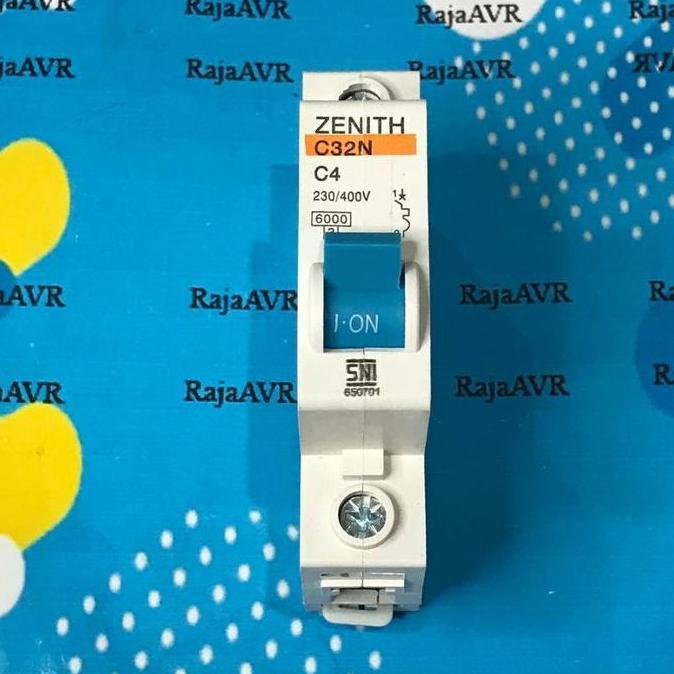 MCB 4A 1P 900W 1 PHASE METERAN PLN 4 AMPER YATZ27