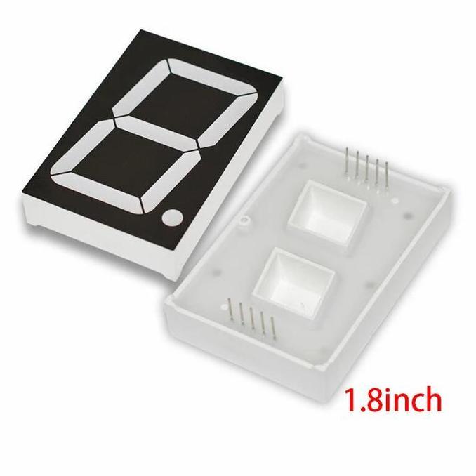 1.8" Seven Segment Display 1 Digit 7-Segment 1,8 inch LED Digital Tube