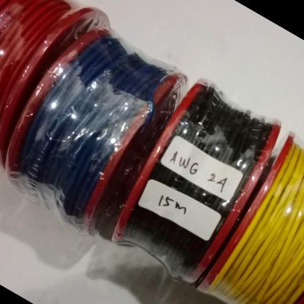 KABEL AWG24 AWG 24 JUMPER SERABUT 1 JALUR RAKIT ASLI UL YATZ27
