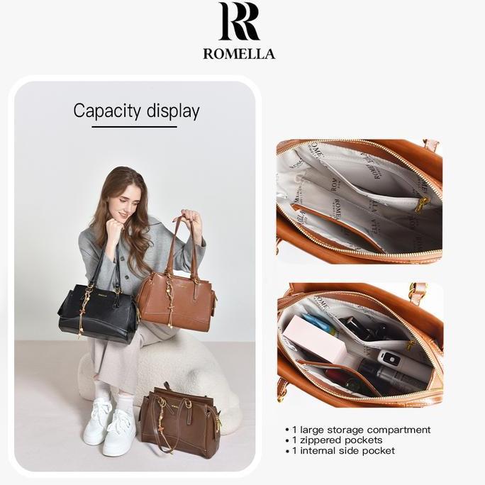 Murah Romella Tas Sholder Bag Wanita Fashion Elegan Berkapasitas Besar Serbaguna R073