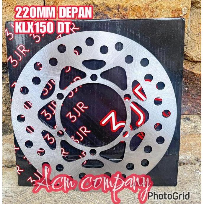 DISC BRAKE 220MM FRONT DEPAN PNP KLX150 DTRACKER DT PIRINGAN CAKRAM DEPAN KLX DT
