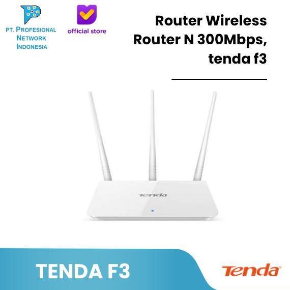 Tenda F3 Router Wireless Router N 300Mbps , Tenda F3