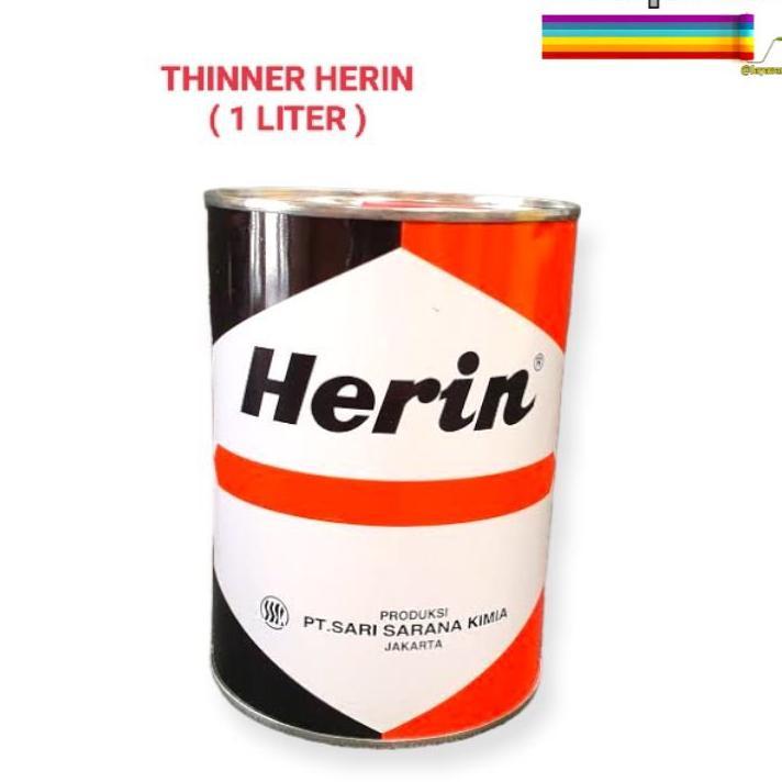 Thinner Herin Untuk Pengencer Lem Dan Tinta - Merek Herin ( 1 Liter )