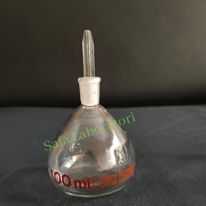 Picnometer 100Ml Pyrex / Piknometer 100Ml Pyrex