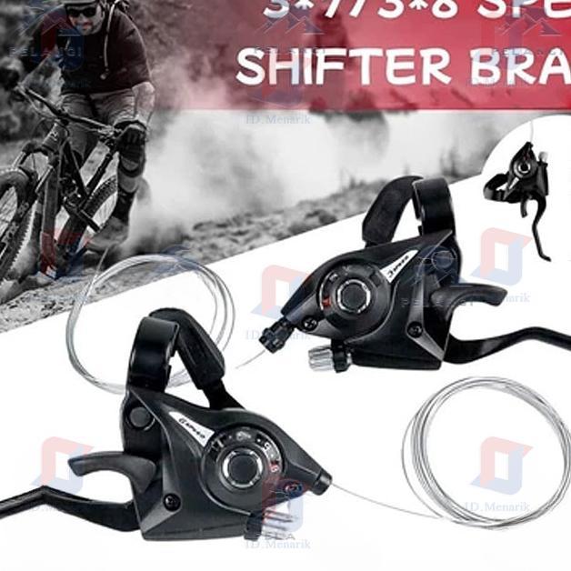 Shimano Speed Shifter Handle Brake Rem Hidrolik Sepeda 3X7 Speed