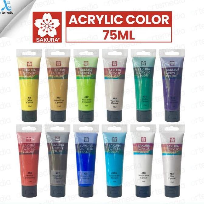 Describe- Cat Akrilik Sakura Acrylic Paint Color - 01