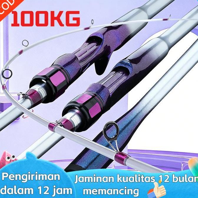 SHIMANO Joran Pancing Original Super Kuat & Sensitif | Cocok Spinning Casting Jigging Laut | Alat Pa