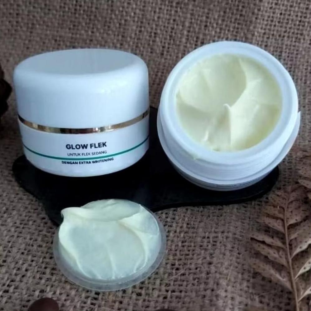 Bpom GLOW FLEK CREAM MALAM ORIGINAL/FLEK HITAM MEMBANDEL/MELASMA