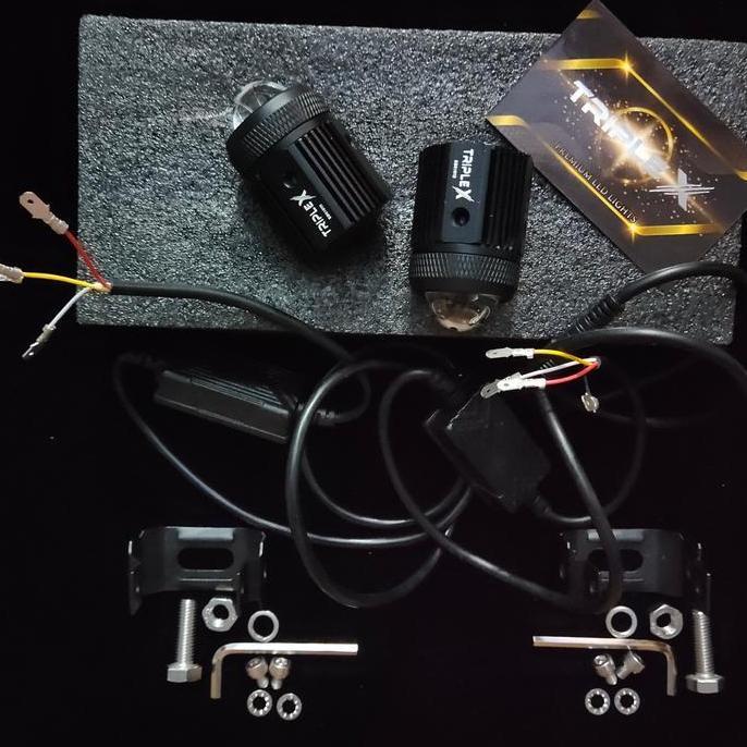 Led tembak mini kecil lampu sorot mobil motor triple x M1 m 1 tambahan