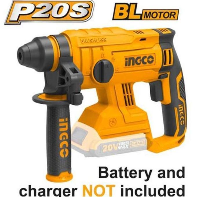 HARGA DISC - Ingco Bor Bobok Rotary Hammer CRHLI2201 Cordless Brushless