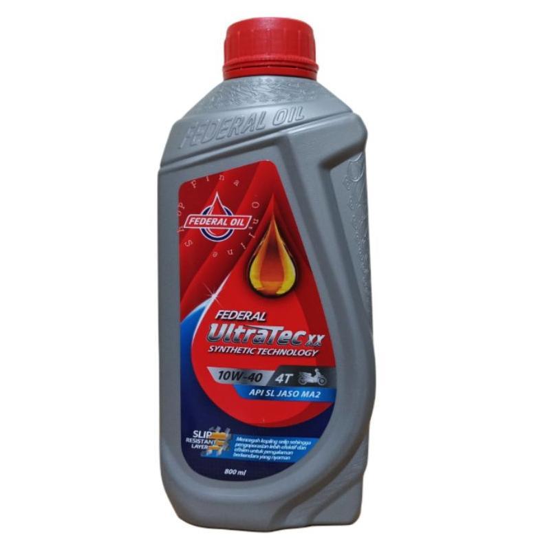 NEW Federal Ultratec XX 10W-40 / Supreme XX 20W-50 0.8L [terbaik][terlaris]