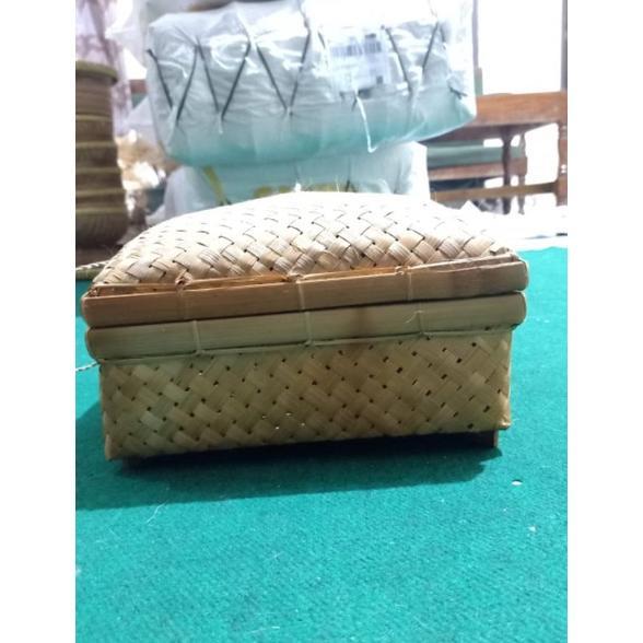 Asli Supplier Besek Sokase 25X25 Besek Hampers Besek Hantaran