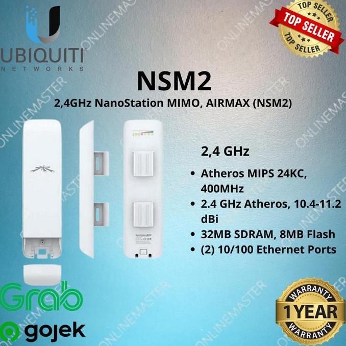 Collegare- Nsm2 Ubnt Nanostation 2,4Ghz