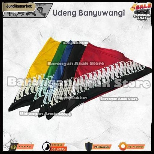 Barongan Anak Store Udeng Banyuwangi Bentuk Segitiga Lagi Booming
