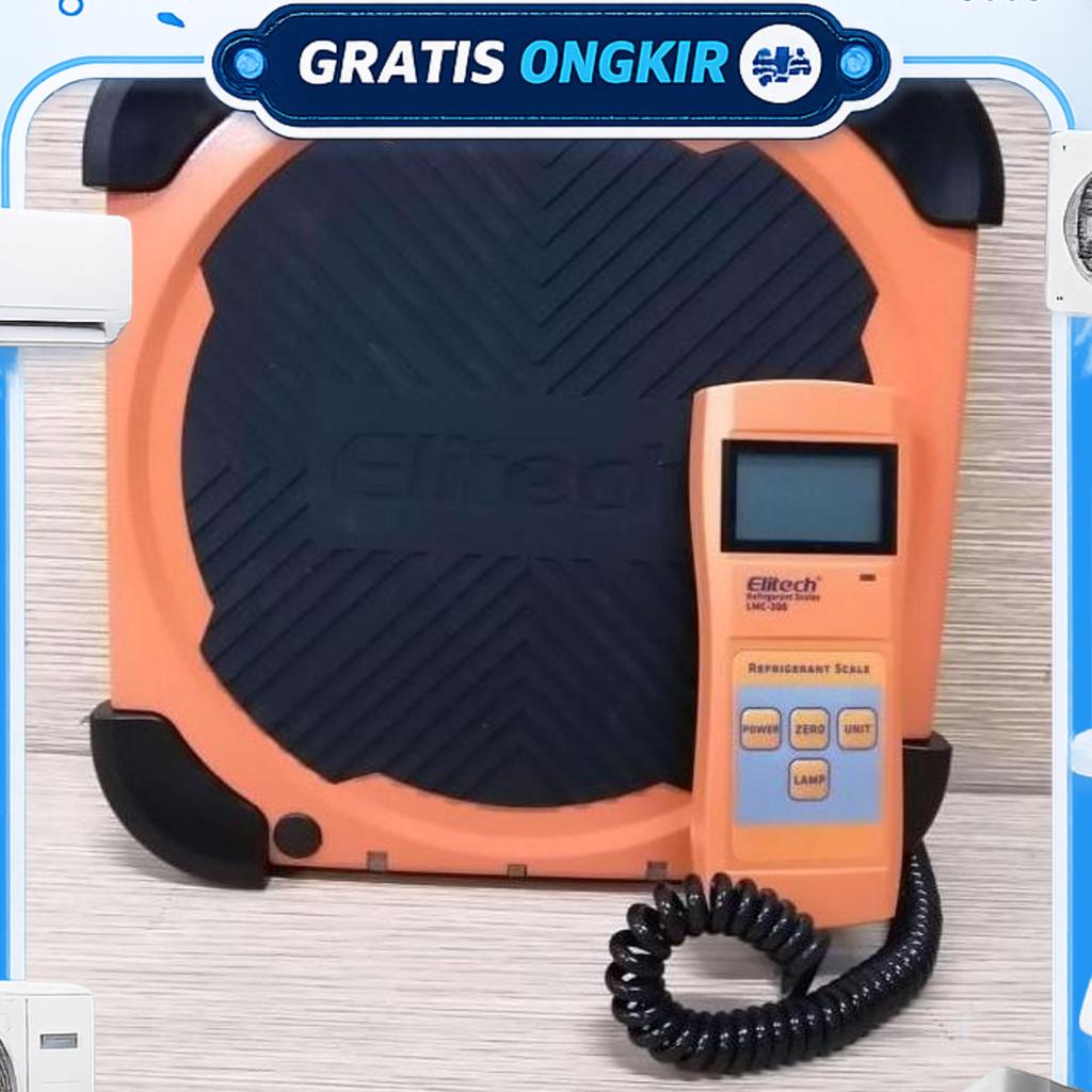 Elitech Lmc-200 Timbangan Freon Digital / Electronic Refrigerant Scale