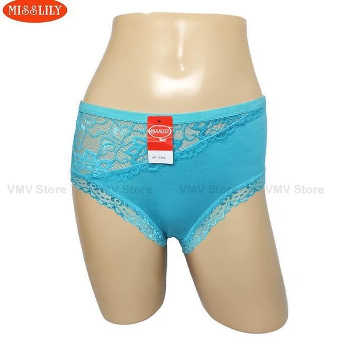 Celana Dalam Wanita Import Miss3362 Model Sexy Lace Brukat Miss CD Wanita Impor