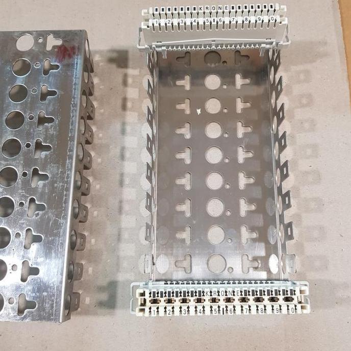 Collegare- Bmf Lsa 10 Y / Dudukan Lsa Stainless 10 Baris / Frame Lsa 10 Y