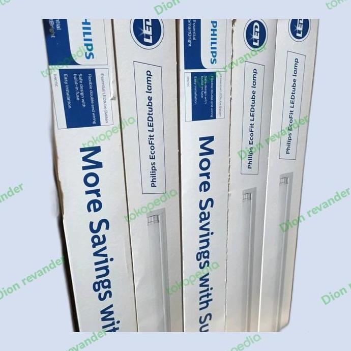 Zaito- Lampu Philips Led Neon Tl Panjang 16T + Rumah 1Set. Gosend / Grab