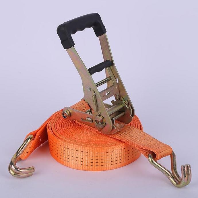 5cmX 6/8 meter/ 4cm x 4/6/8/10 meter Tali pengikat Barang motor/Ratchet tie down 10Ton tali pengikat
