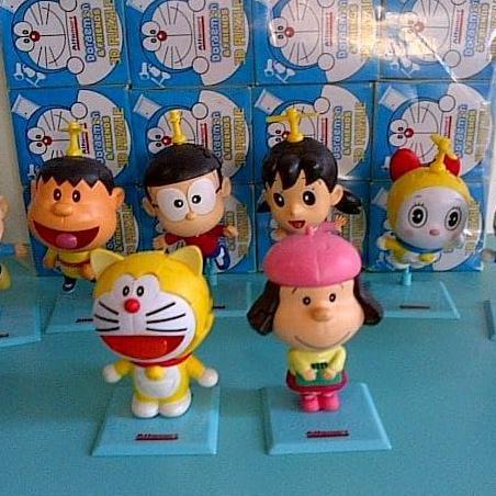 figure puzzle 3D Doraemon & Friends satuan GM