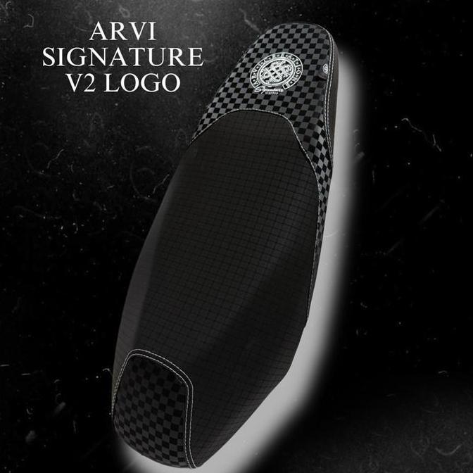[ TANPA STAPLES JOK ] Sarung Jok Motor Arvi Signature V2 MODE 3 Velcro Edition Langsung pasang tanpa