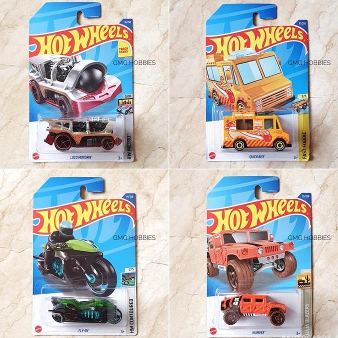 B22 - HUMVEE #54 BAJA BLAZERS - QUICK BITE FAST FOODIE - FLY BY HW CONTOURED - LOCO MOTORIN HW METRO
