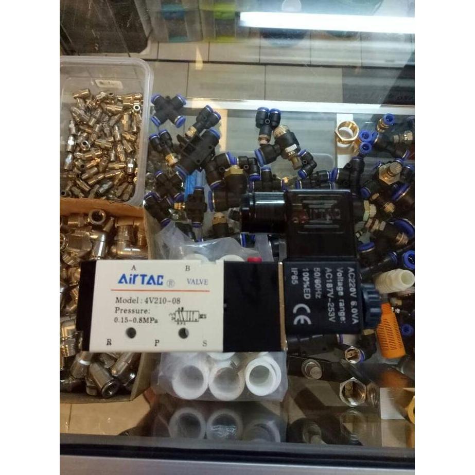 SOLENOID VALVE 4V210 - 08 AIRTAC PNEUMATIC Diskon