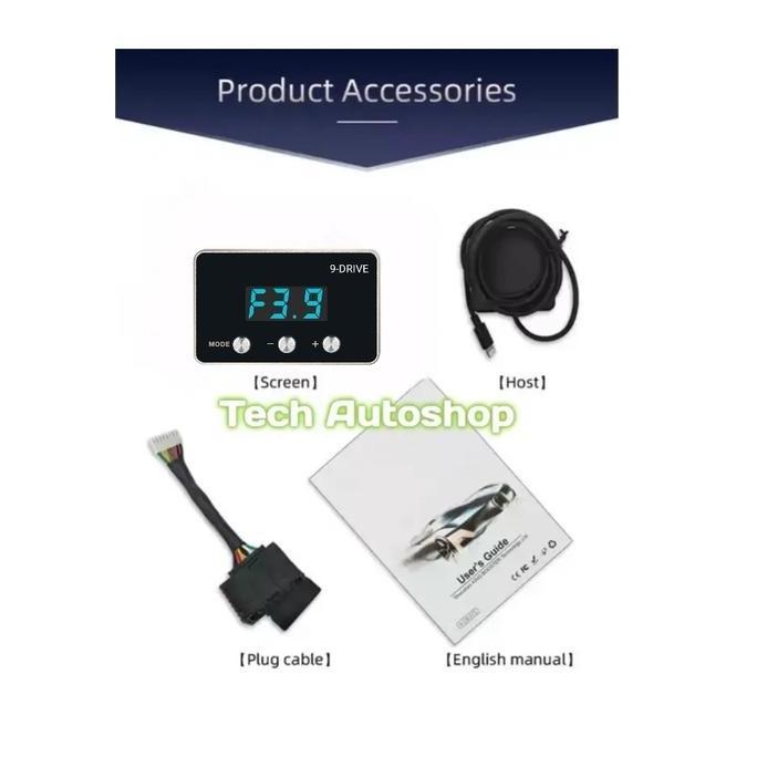 9 Drive Throttle Controller Toyota All New Rush Remap Pgyback 9Drive