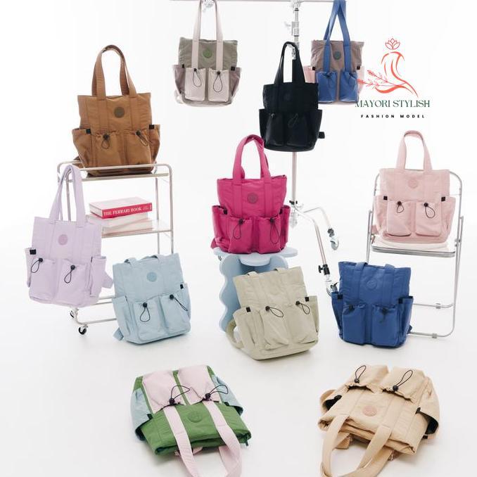 flicka milan totepack tas ransel waterproof