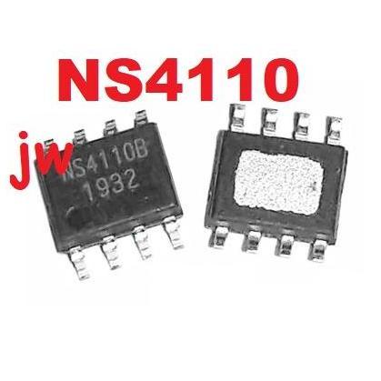 Murah (1) NS4110 NS4110B NS 4110 Audio Amplifier Class-D/AB SOP-8 SMD jwelek70 dijamin