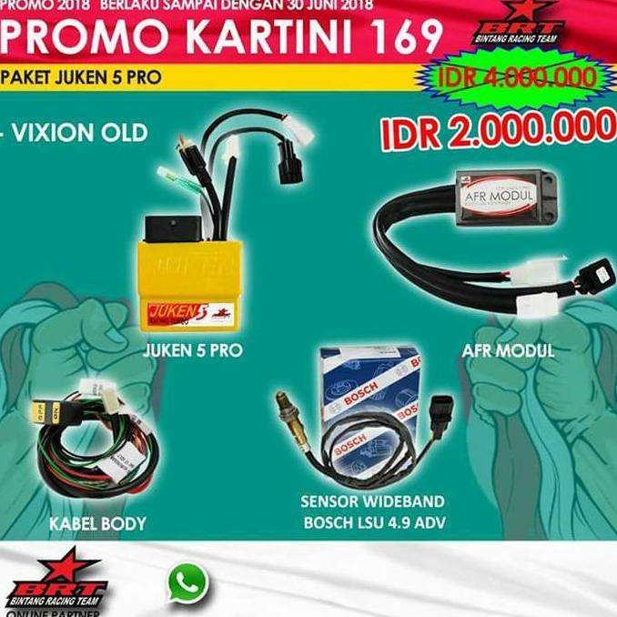 ECU Juken 5 Pro Racing Turbo Vixion Old